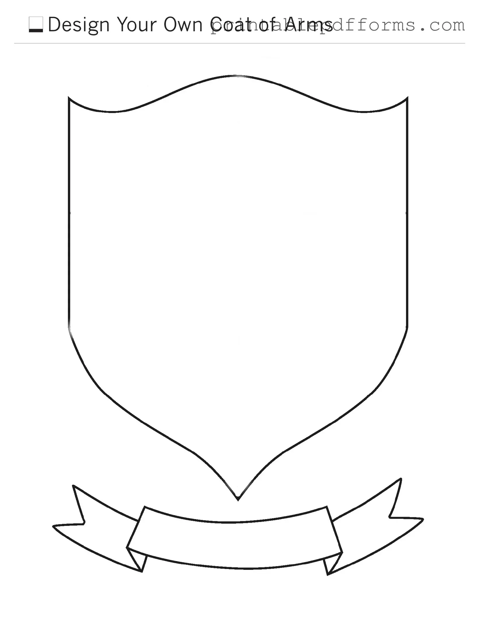 Fill a Valid Coat Of Arms Form